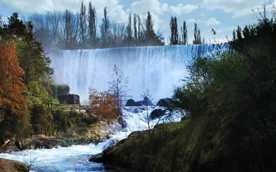 Cabanas Rucalhue Salto Del Laja Cabrero Buitenkant foto